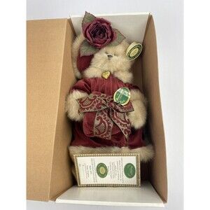 The Bearington Collection Virginia Teddy Bear MIB 14" New